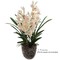 30" White Cymbidium Orchid Stems - Lifelike Artificial Flowers, Set of 12, Perfect for Bouquets, Events & Home Decor - Elegant Year-Round Decoration, Floral Home by Artificial Flowers